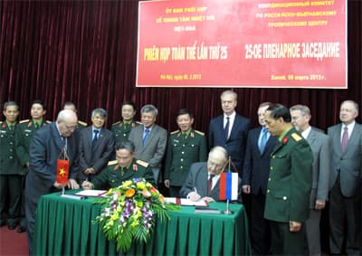 Thống nhất kế hoạch nghiên cứu khoa học hỗn hợp giữa Việt Nam và LB Nga