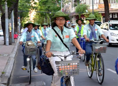 Hành trình xe đạp Miền Đông anh dũng 2013