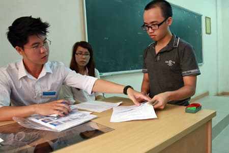 132 trường hoàn thành thủ tục dự thi đợt 1