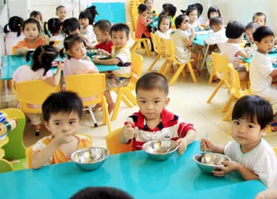 Hơn 10.000 trường mầm non tham gia nâng cao chất lượng dinh dưỡng cho trẻ
