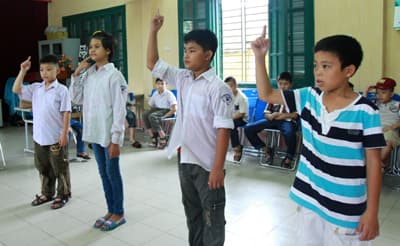 Những lễ khai giảng “đặc biệt” ở Thủ đô
