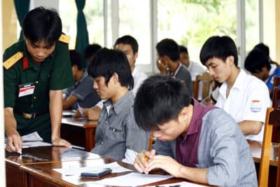 Điểm chuẩn hệ dân sự của 6 trường quân đội
