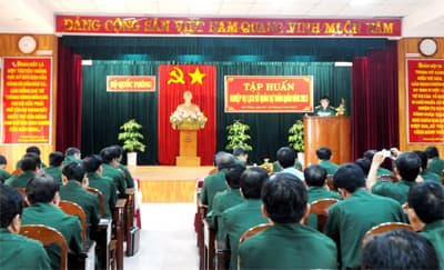 Khai mạc lớp tập huấn nghiệp vụ Lịch sử quân sự năm 2013