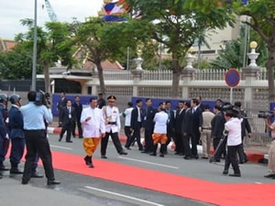 Thủ tướng Campuchia họp nội các mới