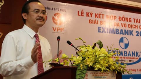 Nhà vô địch V-League 2014 có thể ẵm 7,5 tỷ đồng