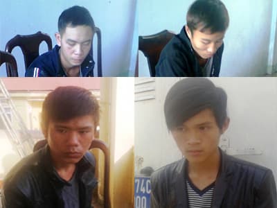 Bắt “nóng” 4 tên cướp