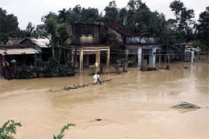 Quảng Ngãi: Mưa lũ làm một người thiệt mạng tại xã Tịnh Phong
