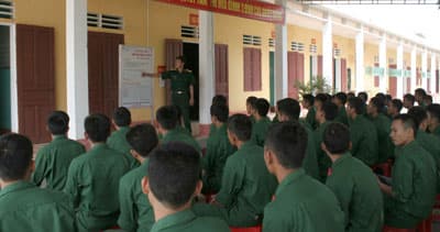 Hiệu quả mô hình tìm hiểu pháp luật ở Trung đoàn 335