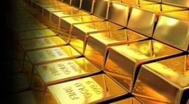 Giá vàng tăng mạnh lên sát 1.260 USD/oz