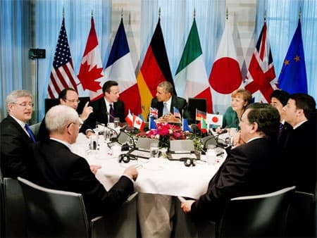 G-7 nhất trí áp đặt trừng phạt mới đối với Nga