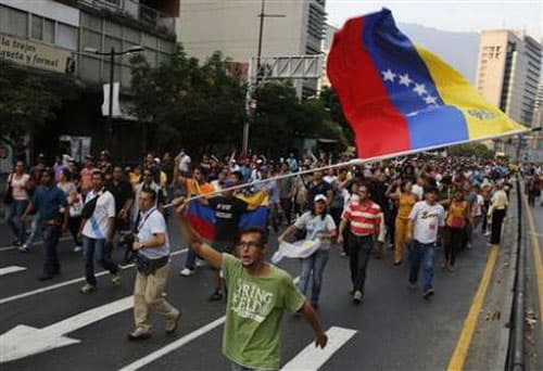 Biểu tình lại bùng phát tại Venezuela