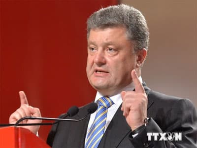 Ông Petro Poroshenko tuyên thệ nhậm chức Tổng thống Ukraine
