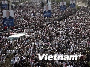 Yemen: Hàng chục nghìn người biểu tình tại thủ đô Sanaa