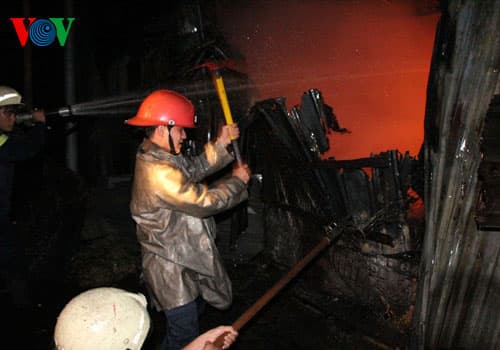Thành phố Hồ Chí Minh: Vụ cháy tại Công ty Minh Thành đã được khống chế