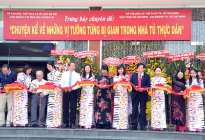 Trưng bày chuyên đề “Chuyện kể về những vị tướng từng bị giam trong nhà tù thực dân”