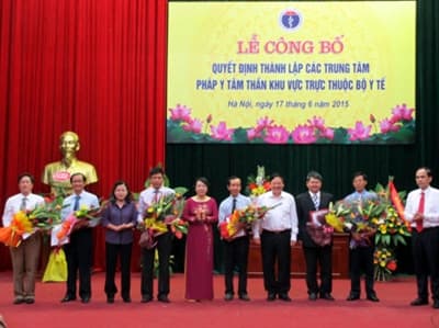 Thành lập 5 trung tâm pháp y tâm thần khu vực