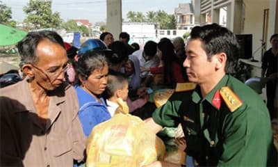 Nguồn lực xã hội gắn kết quân - dân