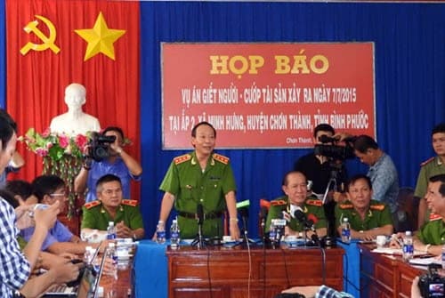 Bộ Công an công bố kết quả điều tra vụ trọng án tại Bình Phước