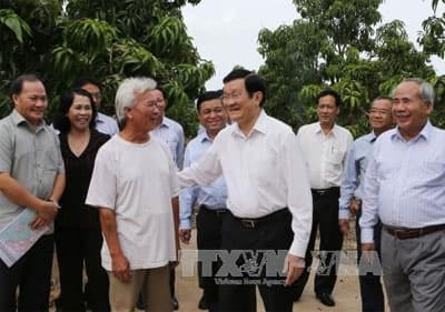 Chủ tịch nước Trương Tấn Sang thăm và làm việc tại Khánh Hòa
