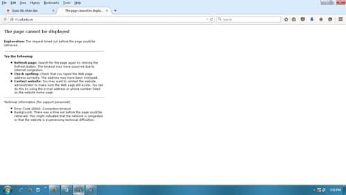 Thí sinh gặp khó khi tra cứu điểm thi vì trang web quá tải