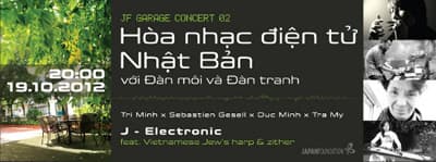 Hòa nhạc điện tử Nhật Bản với đàn môi và đàn tranh Việt Nam