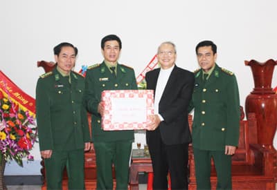 BĐBP tỉnh Hà Tĩnh: Tăng cường mối đoàn kết lương giáo