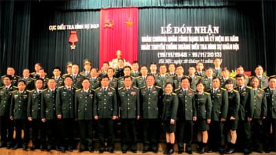 Cục Điều tra hình sự, Bộ Quốc phòng đón nhận Huân chương Quân công hạng Ba