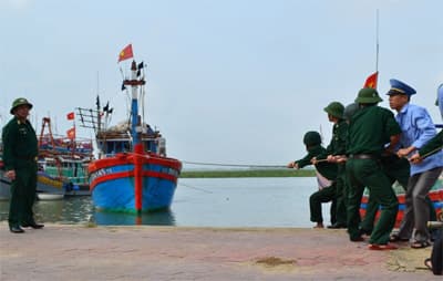 Bộ đội Biên phòng Hà Tĩnh chủ động ứng phó siêu bão HaiYan