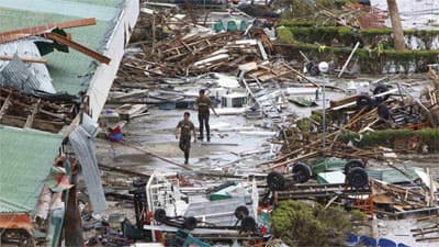 Siêu bão Haiyan tàn phá nặng nề Phi-líp-pin