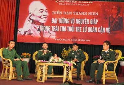 Đại tướng Võ Nguyên Giáp trong trái tim tuổi trẻ Lữ đoàn Cận vệ