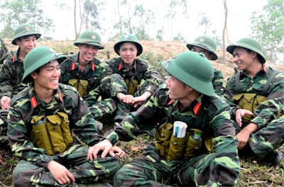 Sau giờ luyện tập