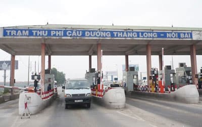 Di dời trạm thu phí Bắc Thăng Long - Nội Bài
