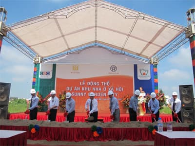 Động thổ dự án chuyển đổi sang nhà ở xã hội đầu tiên trên toàn quốc