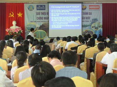 Giới thiệu định hướng phát triển VietGap trong thủy sản, trồng trọt và chăn nuôi