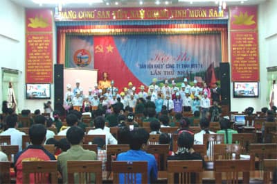 Công ty 74 tổ chức Hội thi “Dân vận khéo”