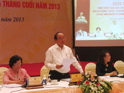 Họp trực tuyến về công tác phòng, chống ma túy, mại dâm