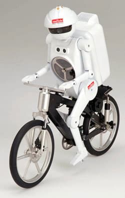 Sắp có siêu trình diễn “cậu bé robot đi xe đạp” tại Hà Nội
