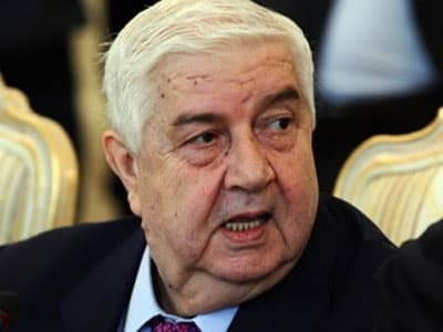 Ngoại trưởng Syria hoan nghênh đề xuất của Nga về vũ khí hóa học