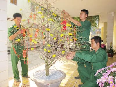 Sắc xuân biên giới