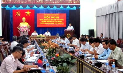 Giao ban báo chí về tiến độ thi công đường Hồ Chí Minh qua Tây Nguyên và Bình Phước