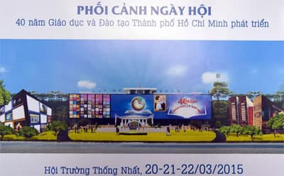 Giới thiệu Ngày hội 40 năm Giáo dục và Đào tạo TP Hồ Chí Minh phát triển
