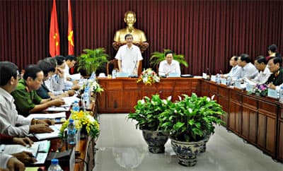 Đoàn công tác của Tiểu ban Văn kiện Đại hội XII của Đảng làm việc với Ban Thường vụ Thành ủy TP Cần Thơ
