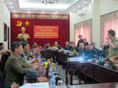 Tọa đàm về thành tích chiến đấu của Đại đội bộ binh 6