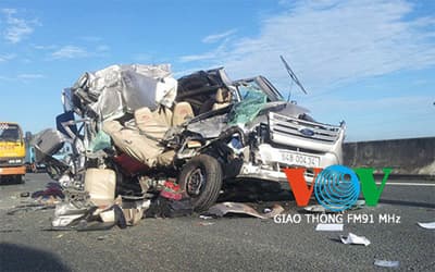 Tai nạn thảm khốc trên đường cao tốc, 2 người chết, 6 người nguy kịch