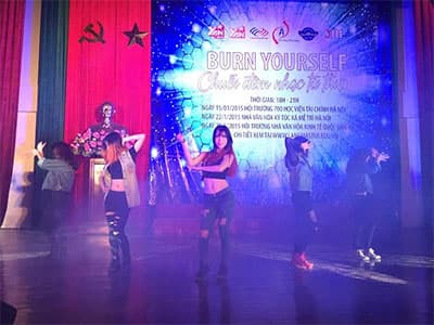 Hòa nhịp cùng Đêm nhạc từ thiện “Burn yourself”