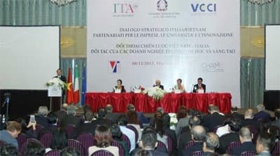 Tăng cường hợp tác giữa các doanh nghiệp Việt Nam và Italia