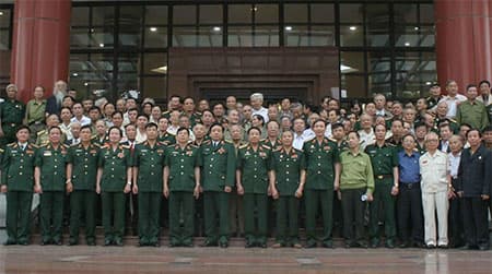 Họp mặt Ban liên lạc bạn chiến đấu Quân đoàn 1