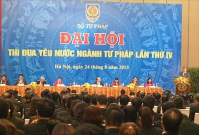 Bộ Tư pháp vinh danh các tập thể, cá nhân thi đua yêu nước tiêu biểu