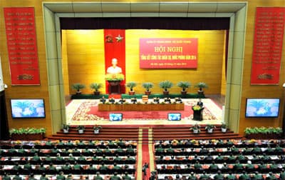 Tổng kết công tác quân sự, quốc phòng năm 2014