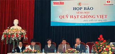Ra mắt Quỹ Hạt giống Việt